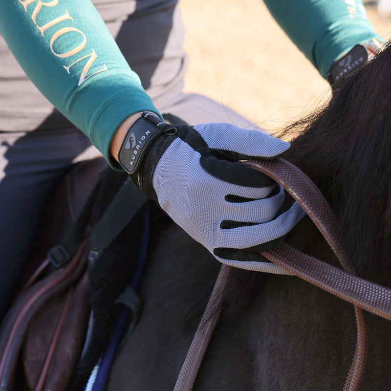 Load image into Gallery viewer, Aubrron Stratos SportFit Riding Gloves - Ashurst Equestrian &amp; Country
