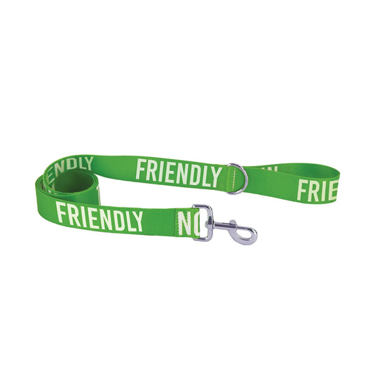 Awareness Training & Safety Dog lead 1.5m 'FRIENDLY' - Ashurst Equestrian & Country