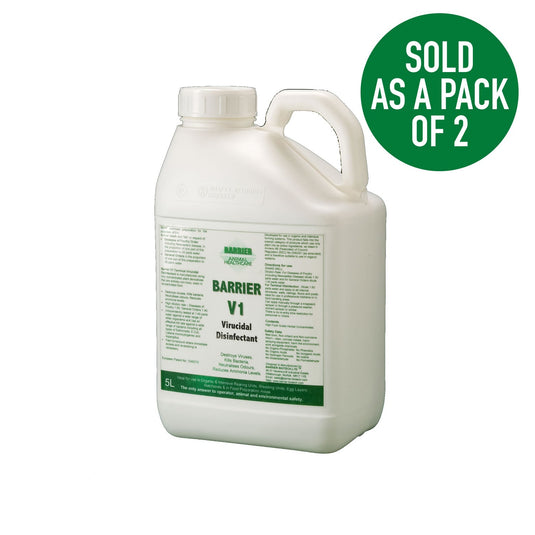 Barrier Animal Health Barrier V1 Disinfectant - Ashurst Equestrian & Country