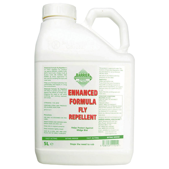 Barrier Animal Health Enhanced Formula Fly Repellent - Ashurst Equestrian & Country
