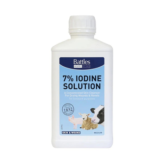 Battles 7% Strong Iodinesolution - Ashurst Equestrian & Country