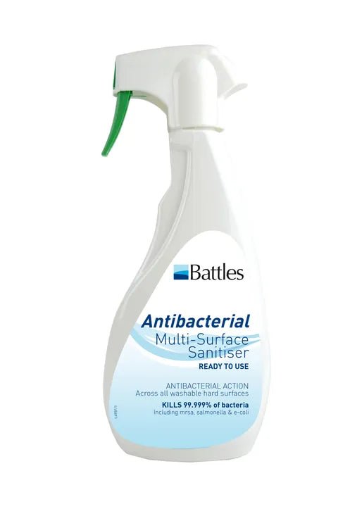Battles Antibacterial Multi Surface Sanitiser Rtu - Ashurst Equestrian & Country
