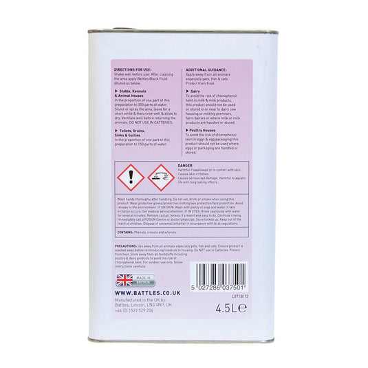Battles Black Fluid 4.5L