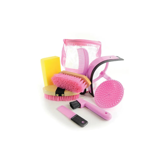 Battles Grooming Kit Pink - Ashurst Equestrian & Country