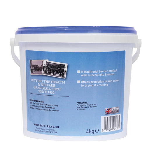 Battles White Petroleum Jelly - 4kg - Ashurst Equestrian & Country