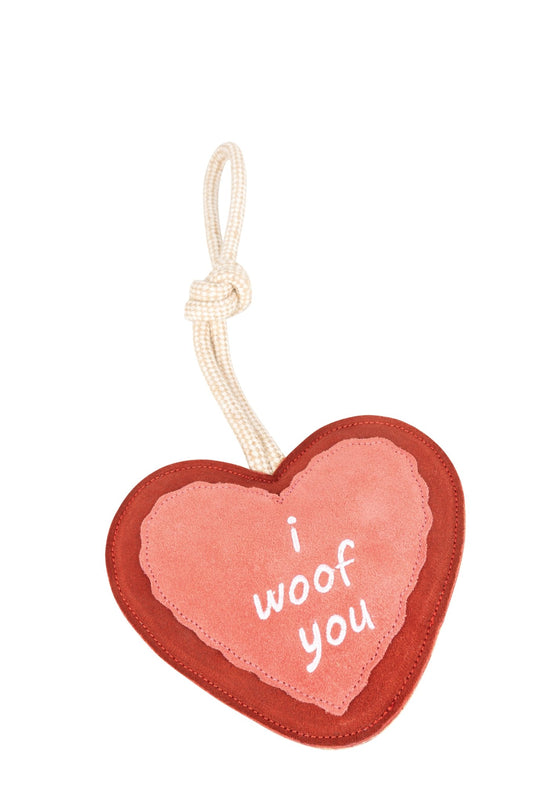 Benji & Flo Celebration Dog Toys - I Woof You - Ashurst Equestrian & Country