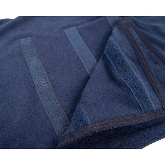 Benji & Flo Classic Drying Dog Robe Navy - Ashurst Equestrian & Country