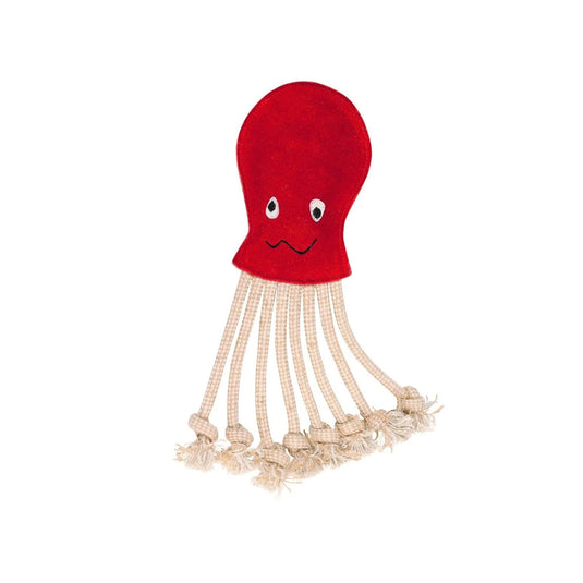 Benji & Flo Crazy Faces Dog Toys Inky The Octopus - Ashurst Equestrian & Country