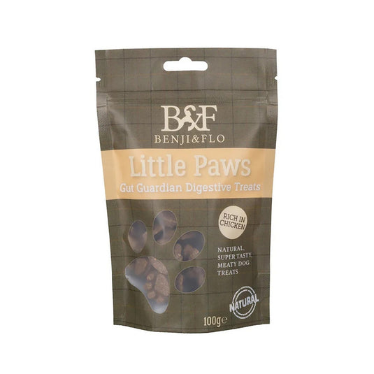Benji & Flo Little Paws Gut Guardian Digestive Treats - Ashurst Equestrian & Country