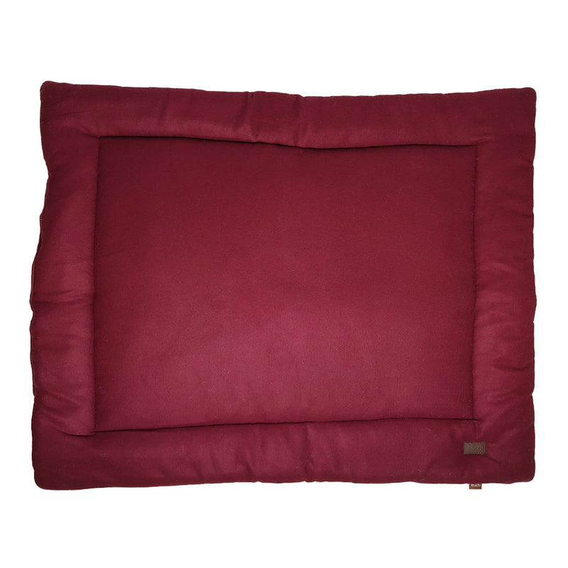 Load image into Gallery viewer, Benji &amp; Flo Luxury Fleece Dog Bed Merlot - Ashurst Equestrian &amp; Country
