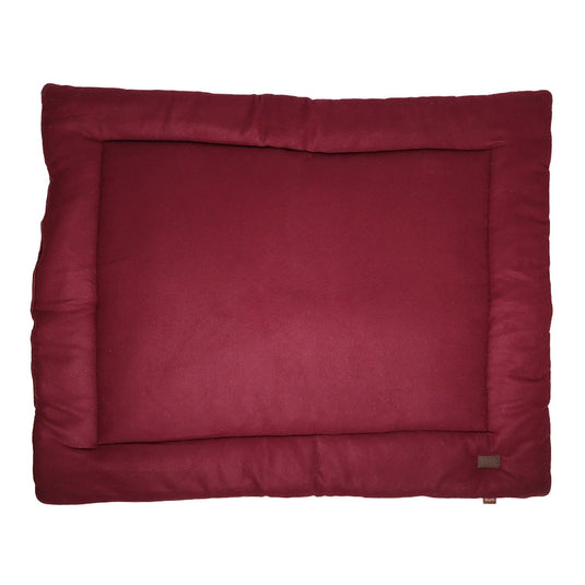 Benji & Flo Luxury Fleece Dog Bed Merlot - Ashurst Equestrian & Country