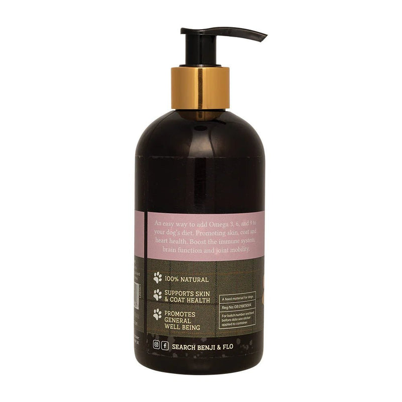 Load image into Gallery viewer, Benji &amp; Flo Scottish Salmon Oil - 300ml - Ashurst Equestrian &amp; Country
