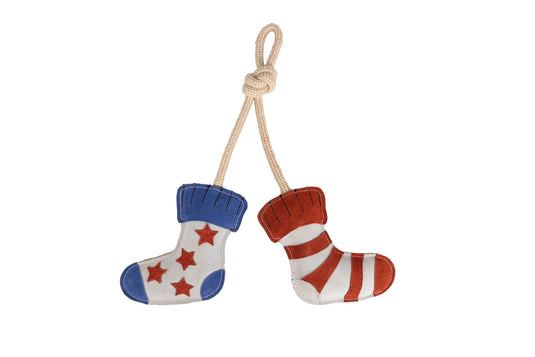 Benji & Flo Tug 'n' Play Dog Toys - Odd Socks - Ashurst Equestrian & Country
