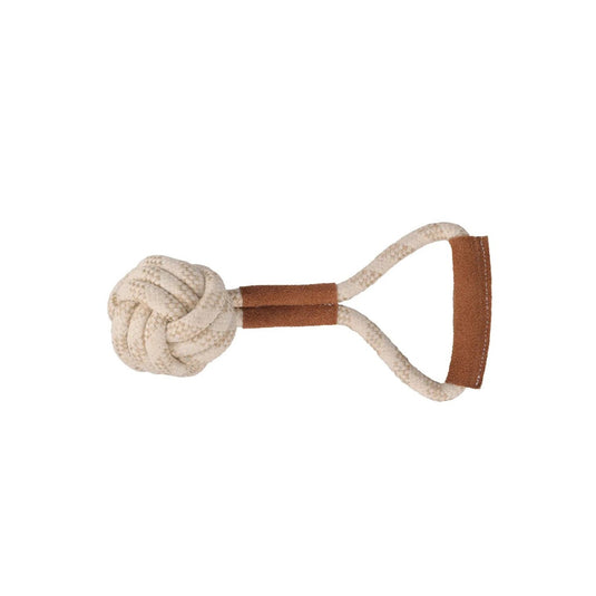 Benji & Flo Tug 'N' Play Dog Toys Rope With Ball - Ashurst Equestrian & Country