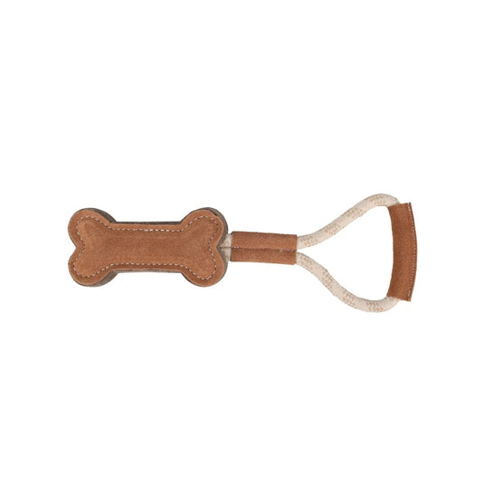 Benji & Flo Tug 'N' Play Dog Toys Rope With Bone - Ashurst Equestrian & Country