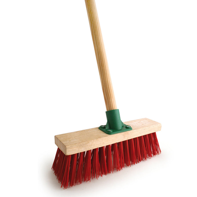 Bentley Brushes Yard Broom Pvc With Fitted Handle - Ashurst Equestrian & Country
