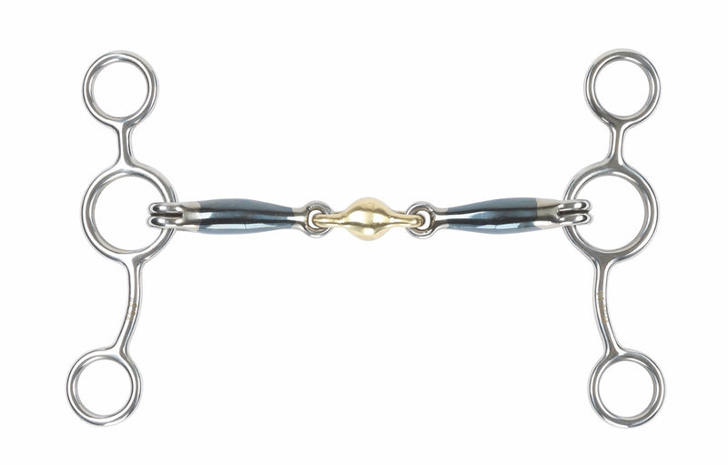 Load image into Gallery viewer, Blue Sweet Iron Tom Thumb with Lozenge - Ashurst Equestrian &amp; Country
