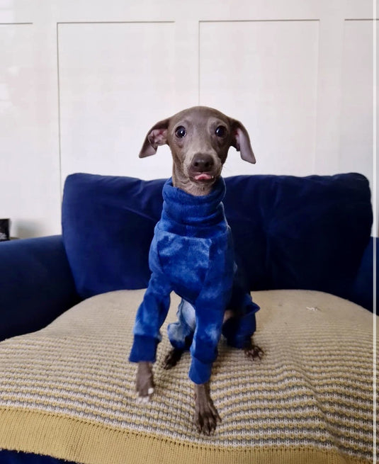 Blue Tie Dye Woolly Jersey - Ashurst Equestrian & Country