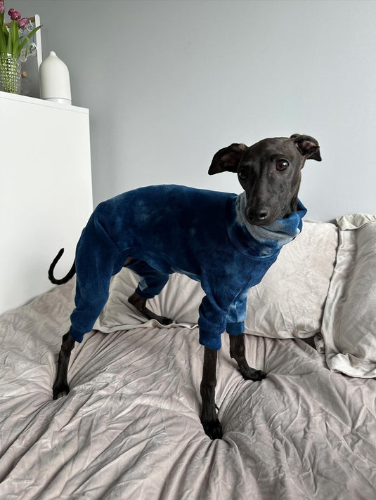 Blue Tie Dye Woolly Jersey - Ashurst Equestrian & Country