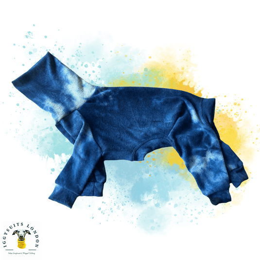 Blue Tie Dye Woolly Jersey - Ashurst Equestrian & Country