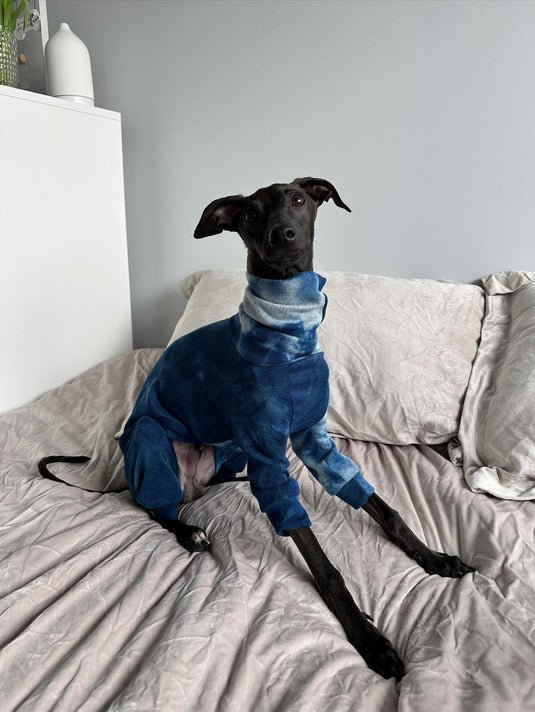 Blue Tie Dye Woolly Jersey - Ashurst Equestrian & Country