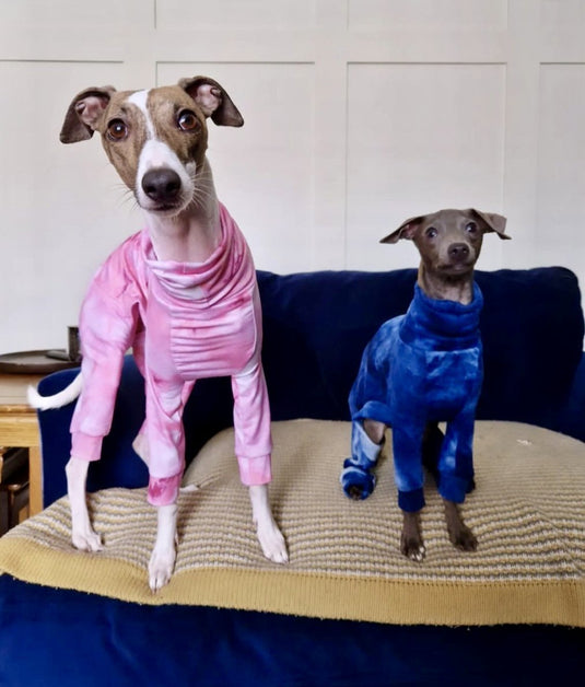 Blue Tie Dye Woolly Jersey - Ashurst Equestrian & Country