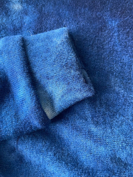 Blue Tie Dye Woolly Jersey - Ashurst Equestrian & Country