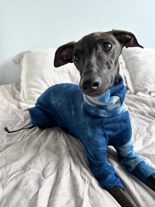 Blue Tie Dye Woolly Jersey - Ashurst Equestrian & Country