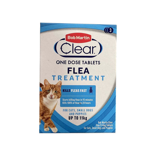 Bob Martin Clear Flea Tablets For Cats - Ashurst Equestrian & Country