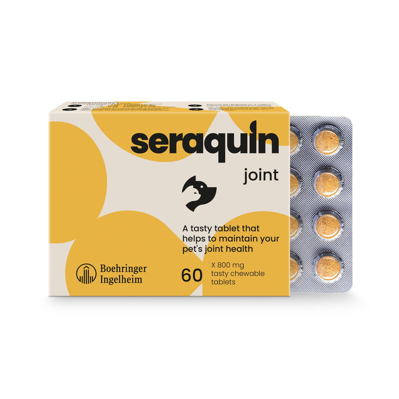 Load image into Gallery viewer, Boehringer - Ingelheim Seraquin Joint 800mg Tablets for Cats &amp; Dogs - 60 tablets - Ashurst Equestrian &amp; Country
