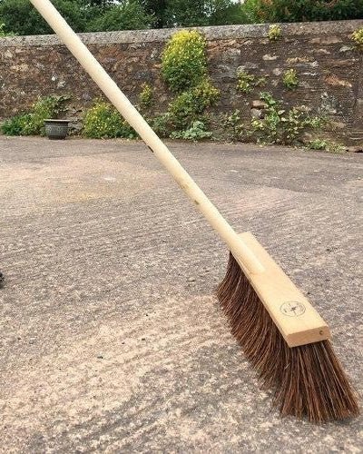 Borstiq Farmers Wide Bassine Broom and Handle 50cm - Ashurst Equestrian & Country