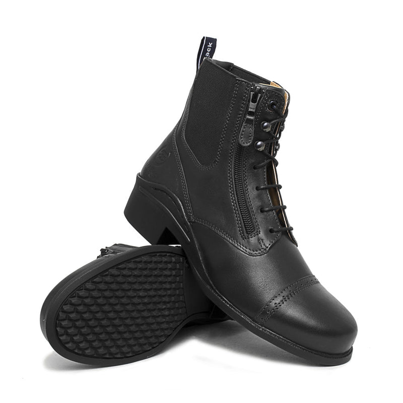 Load image into Gallery viewer, Bramham Zip Jodhpur Boots - Black - Ashurst Equestrian &amp; Country
