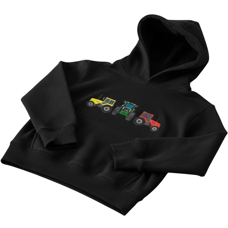Load image into Gallery viewer, British Country Collection Three Tractors Childrens Hoodie - Ashurst Equestrian &amp; Country
