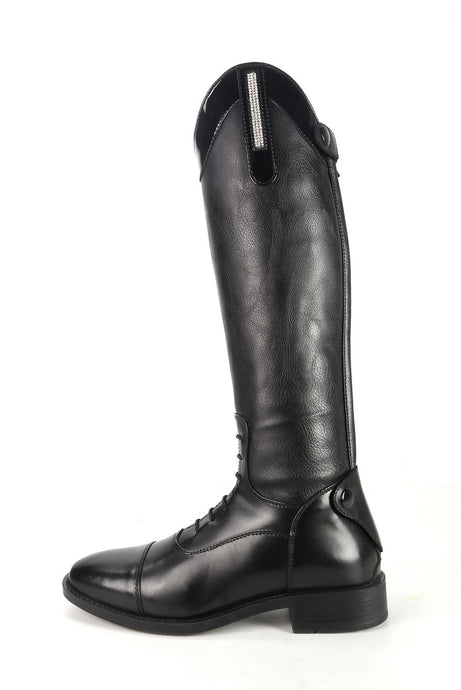 Brogini Como Piccino Boots Child Black Patent - Ashurst Equestrian & Country
