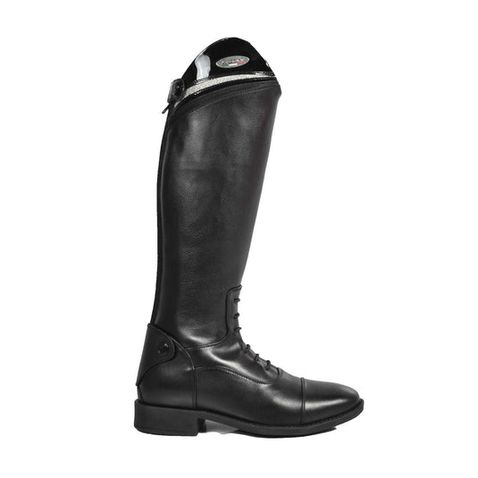 Brogini Kb44 Como Piccino Riding Boots Patent Stripe - Ashurst Equestrian & Country