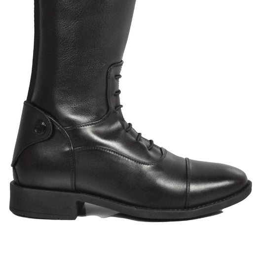 Brogini Kb44 Como Piccino Riding Boots Patent Stripe Wide - Ashurst Equestrian & Country