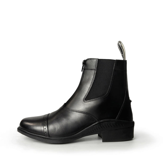 Brogini Tivoli Leather Paddock Boots Black - Ashurst Equestrian & Country