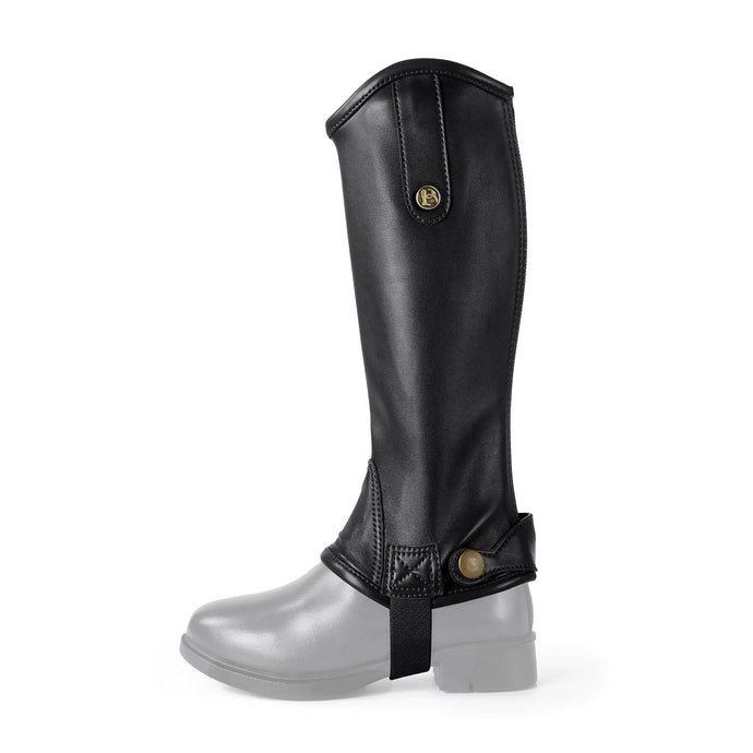 Brogini Treviso Piccino Easy Care Gaiters Child Black - Ashurst Equestrian & Country