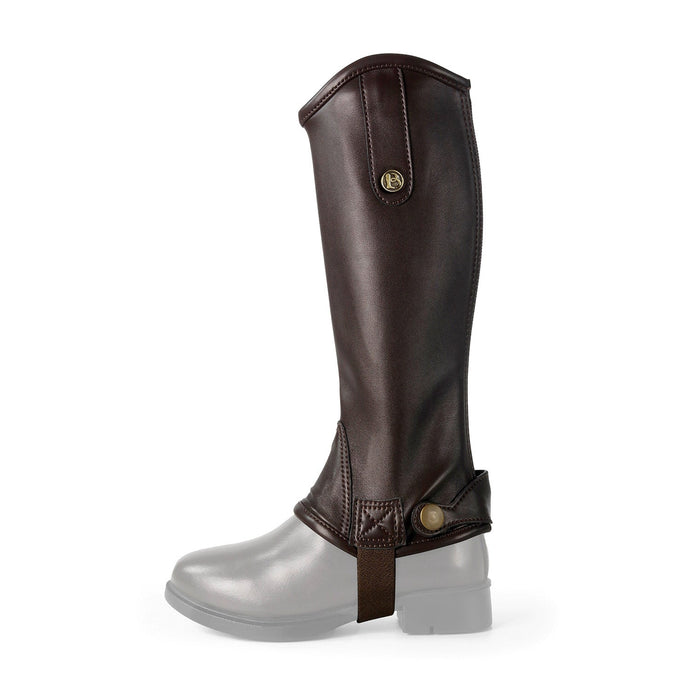 Brogini Treviso Piccino Easy Care Gaiters Child Brown - Ashurst Equestrian & Country