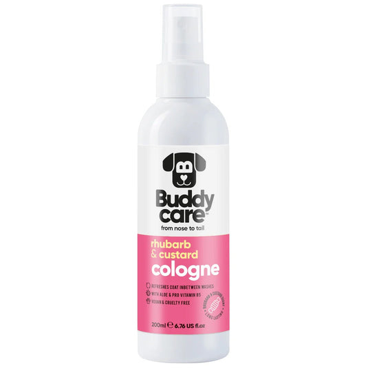 Buddycare Dog Cologne Rhubarb and Custard 200ml - Ashurst Equestrian & Country
