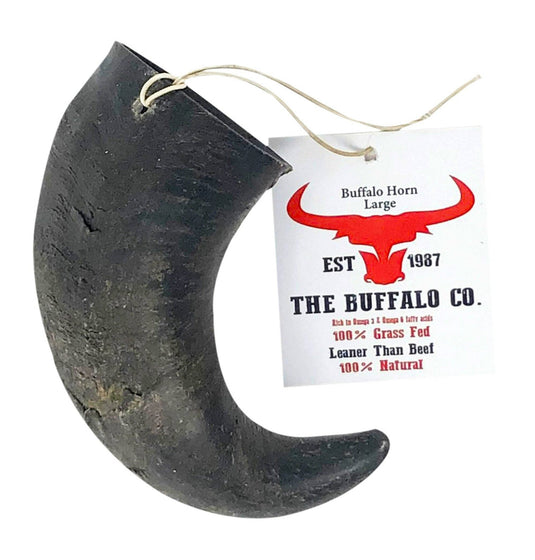 Buffalo Horn - Large (6 - 8 inch) - Dog Treats - Ashurst Equestrian & Country