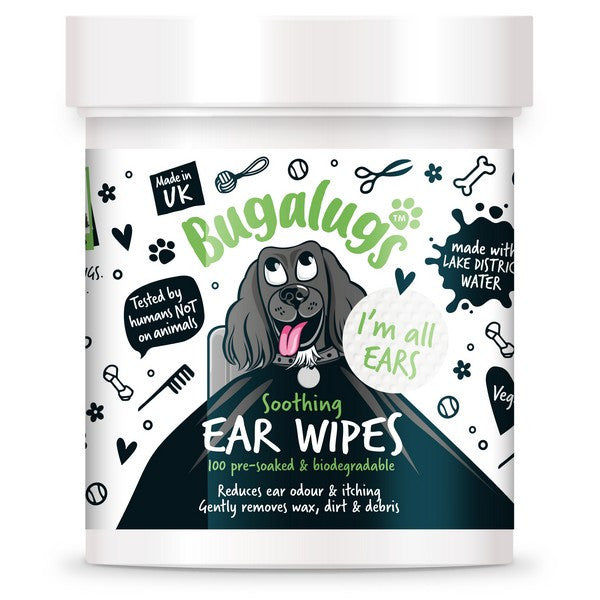 Load image into Gallery viewer, Bugalugs Dog Ear Wipes
