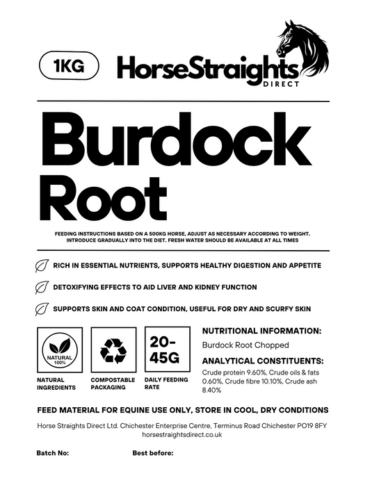 Burdock Root - Ashurst Equestrian & Country