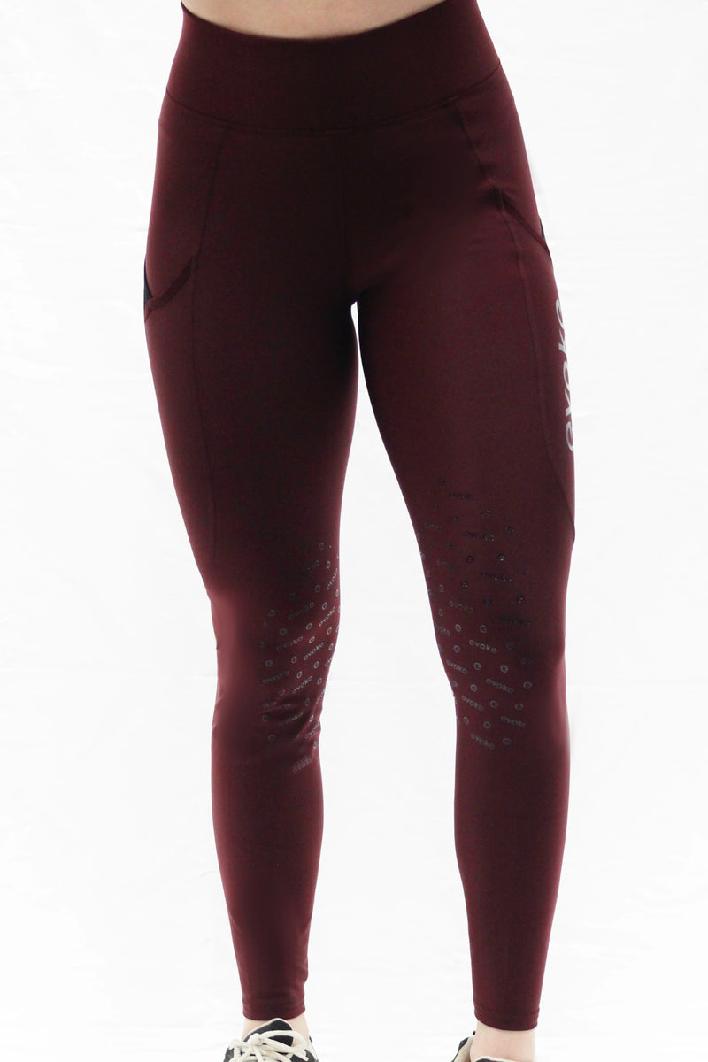 Load image into Gallery viewer, Evoke Performance Riding Leggings - Knee Grip
