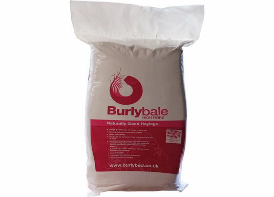 Burlybale High Fibre Haylage (Pink) 20kg (approx) - Ashurst Equestrian & Country