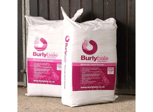 Burlybale High Fibre Haylage (Pink) 20kg (approx) - Ashurst Equestrian & Country