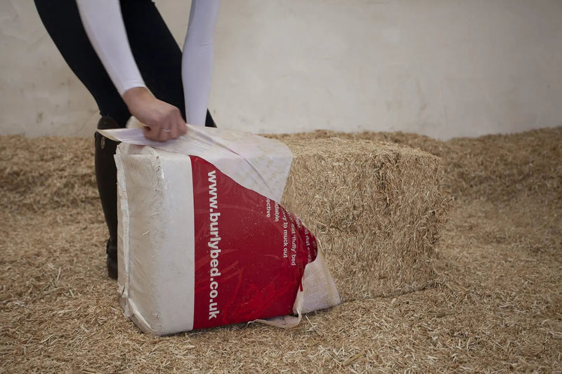 Load image into Gallery viewer, Burlybed Light (Rape Straw) Bedding 20kg - Ashurst Equestrian &amp; Country
