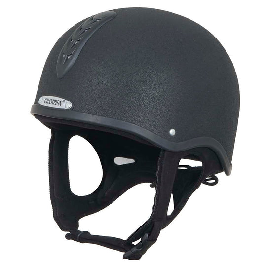 Champion Junior X Air Helmet Plus Black - Ashurst Equestrian & Country