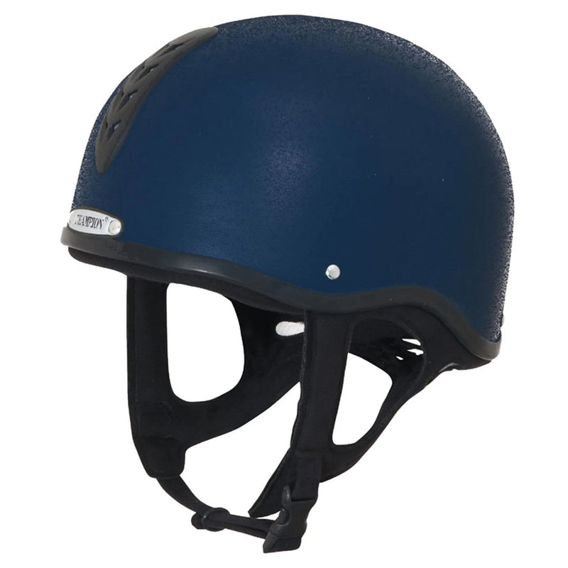 Load image into Gallery viewer, Champion Junior X Air Helmetplus Navy - Ashurst Equestrian &amp; Country
