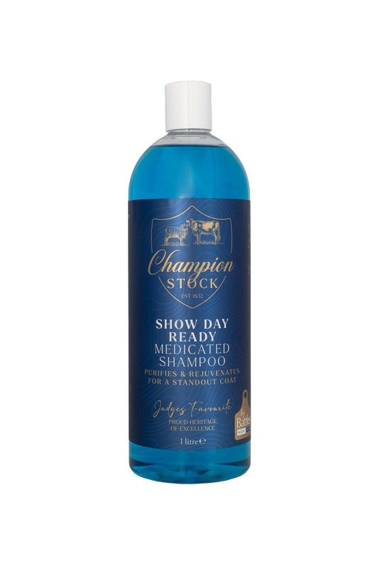 Champion Stock Show Day Ready Medicated Shampoo - Ashurst Equestrian & Country